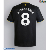 Camisa de Futebol Manchester United Bruno Fernandes #8 Equipamento Alternativo 2025-26 Manga Curta